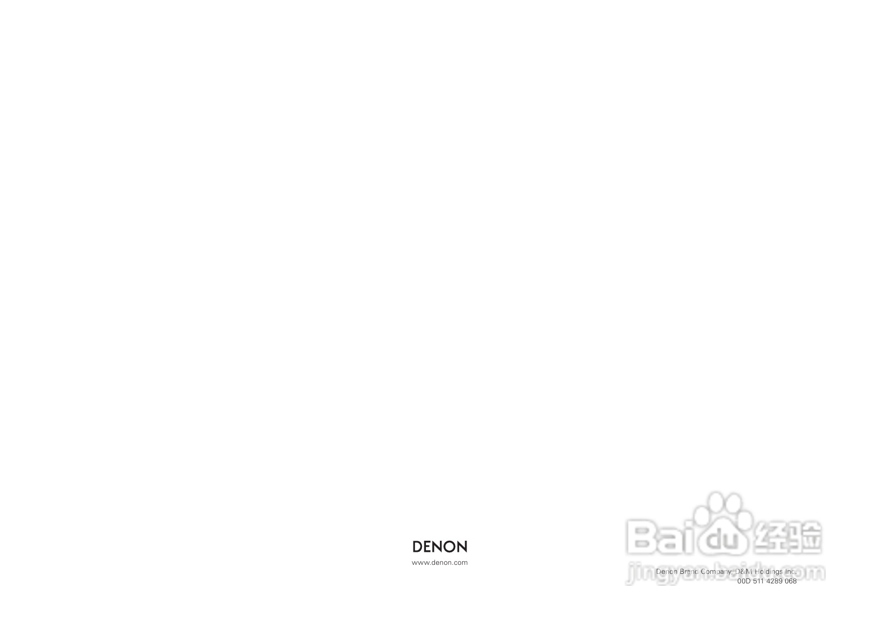 DENON AVC-A1HD功放操作说明书:[6]