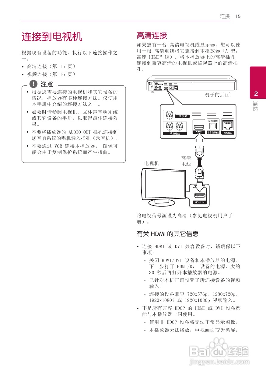 LG BD660蓝光播放器使用说明书:[1]