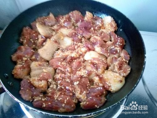 葱香孜然烤肉怎么做