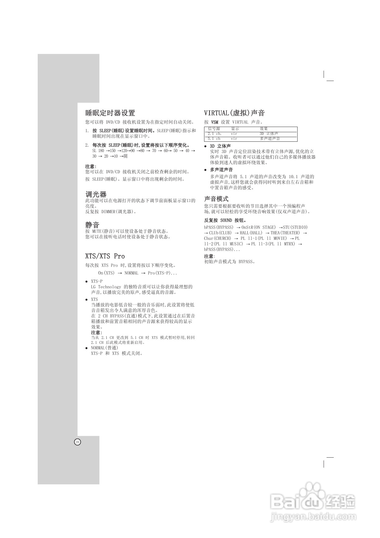 LG HT302SD DVD家庭影院系统使用说明书:[1]