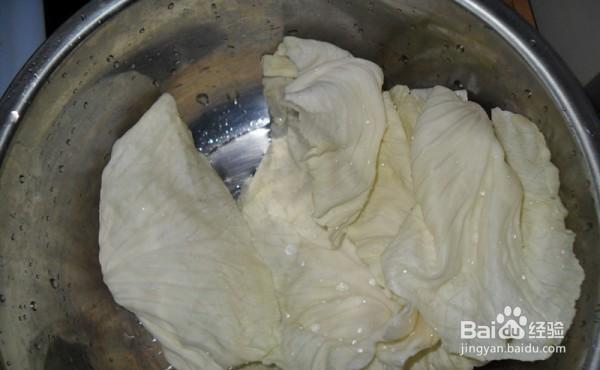 跟我学做好吃的高丽菜包肉