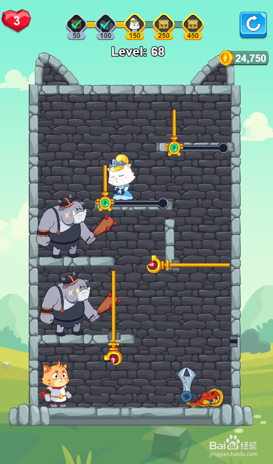 Hero Mission 2的Level 68如何过关？