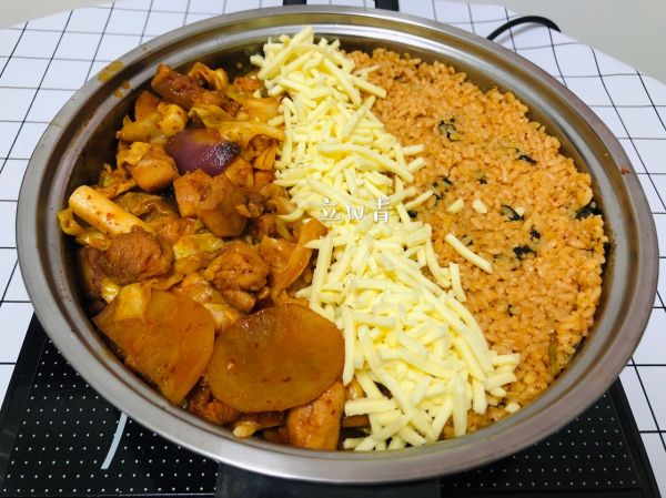 芝士铁板鸡&炒饭