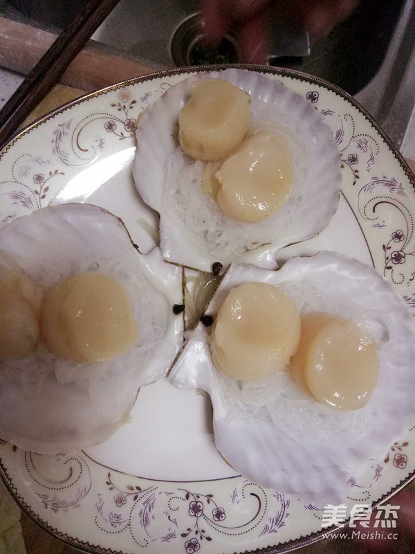 蒜蓉粉丝蒸扇贝