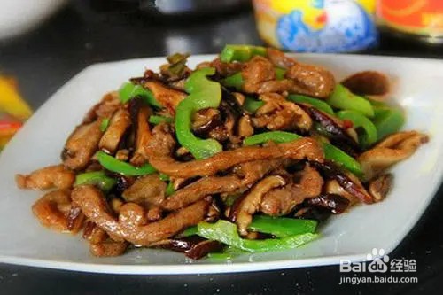 花菇辣炒里脊肉