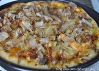 金枪鱼大虾比萨