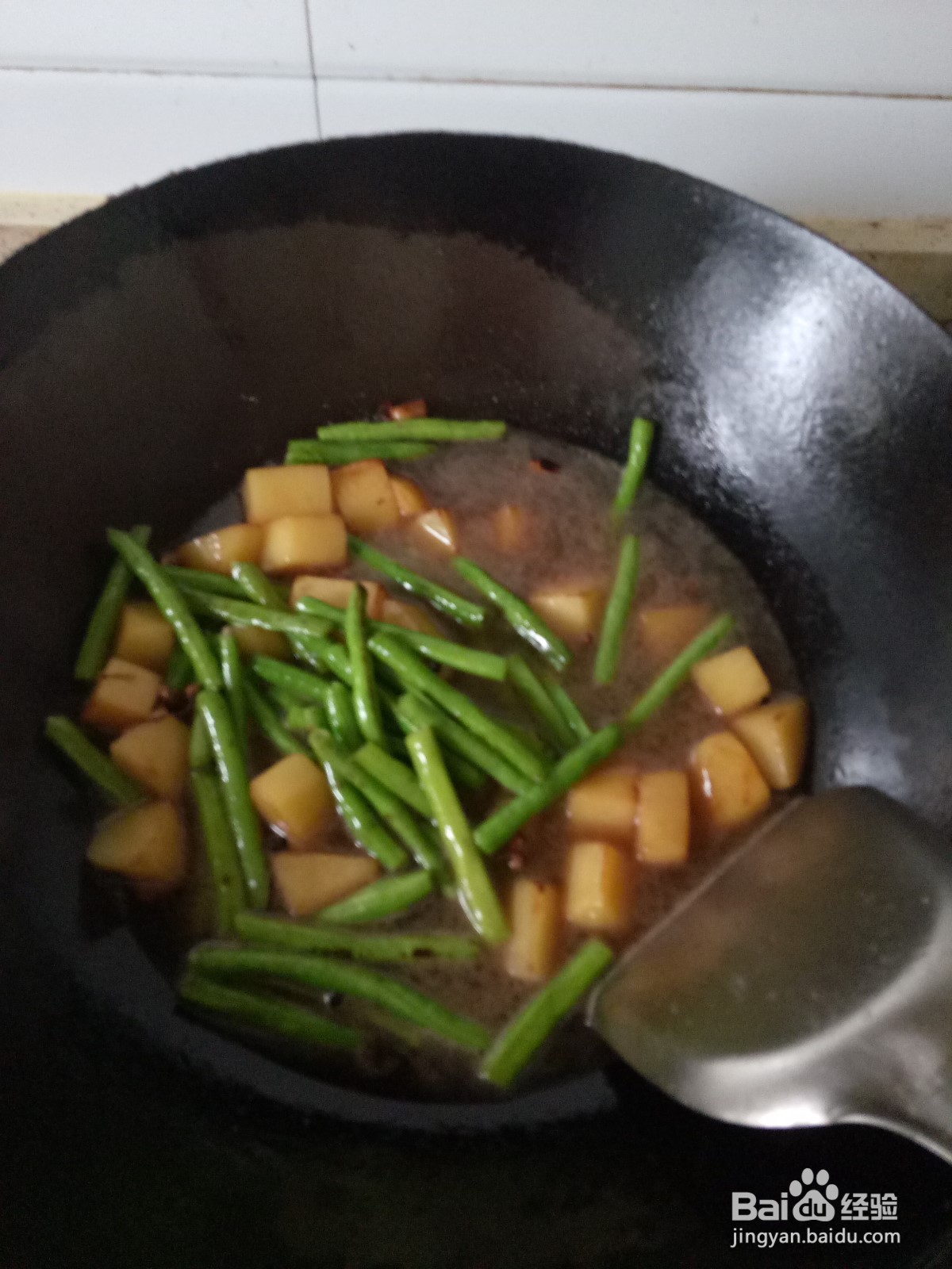 家常豆角炖土豆