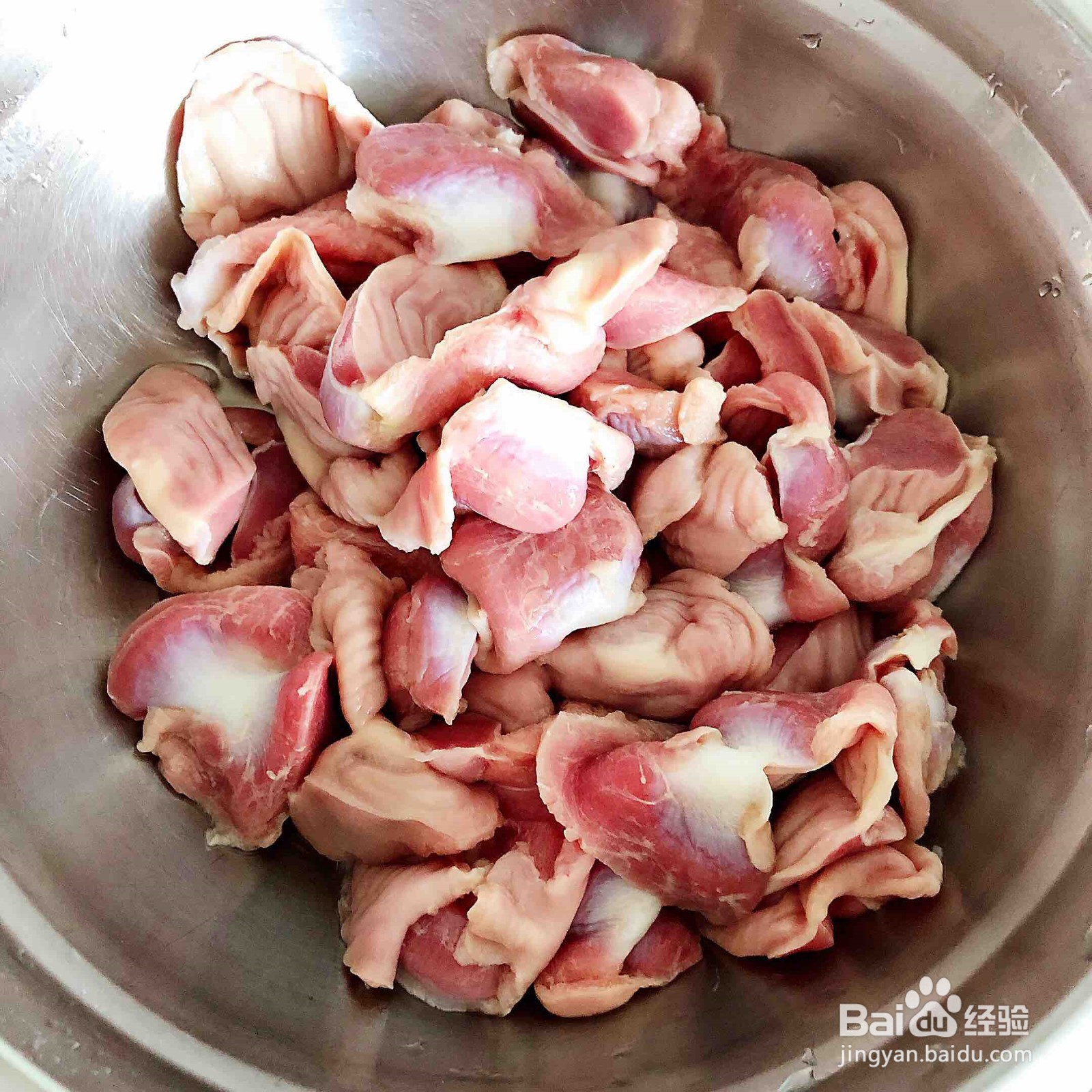 家常青椒炒鸡胗