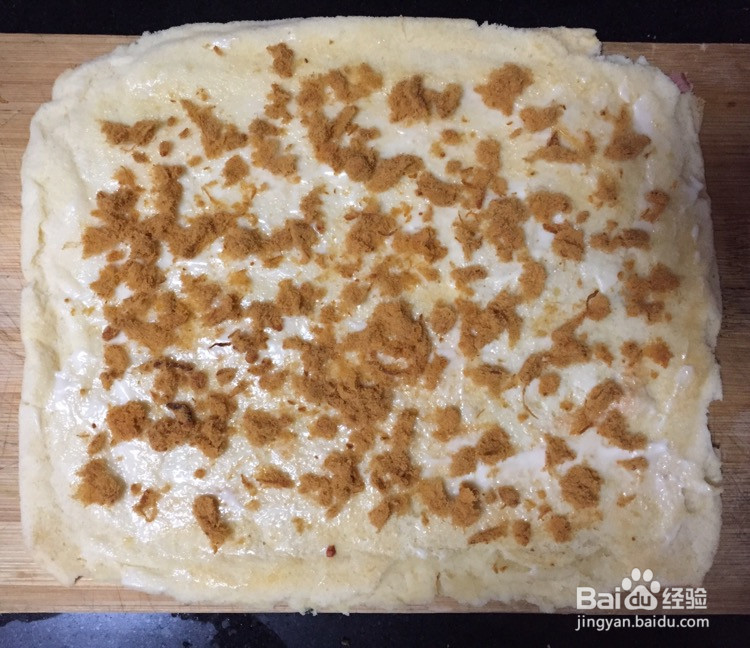 肉松蛋糕卷~的做法