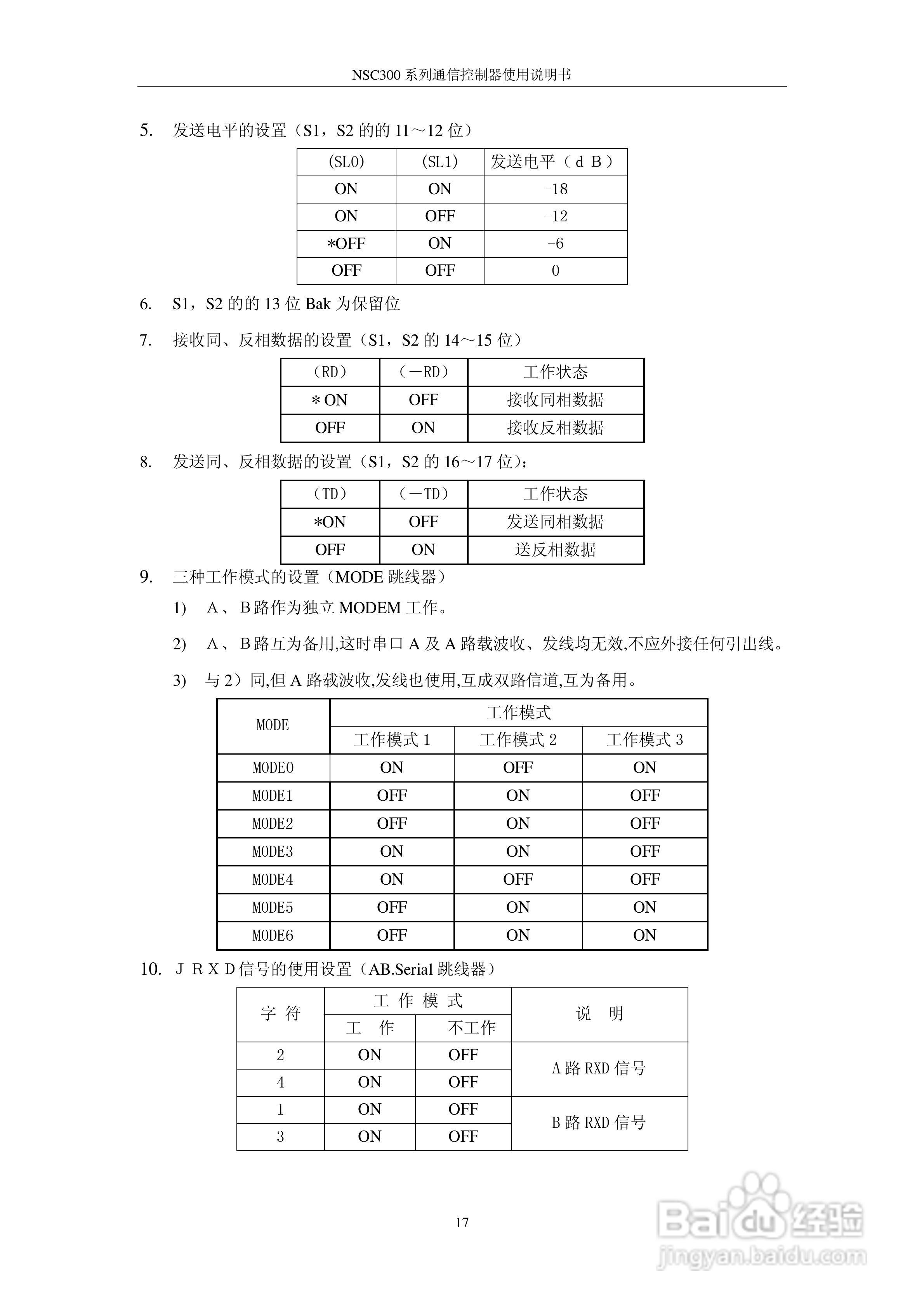 NSC300系列通信控制器使用说明书V4.51:[3]