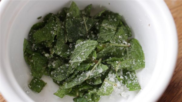 蓝莓冰淇淋煎法棍