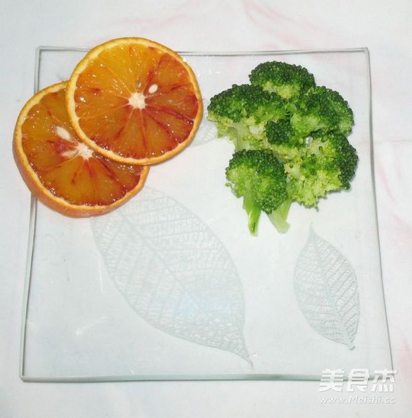 黑椒橙汁小牛排