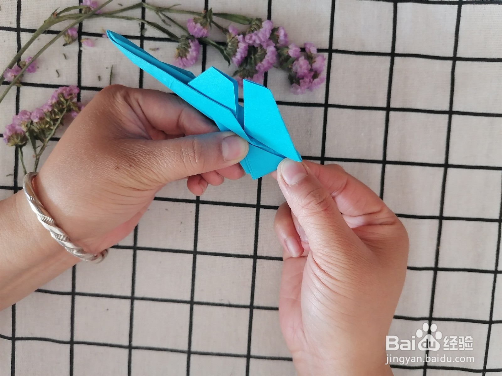 苏47战斗机折纸教程