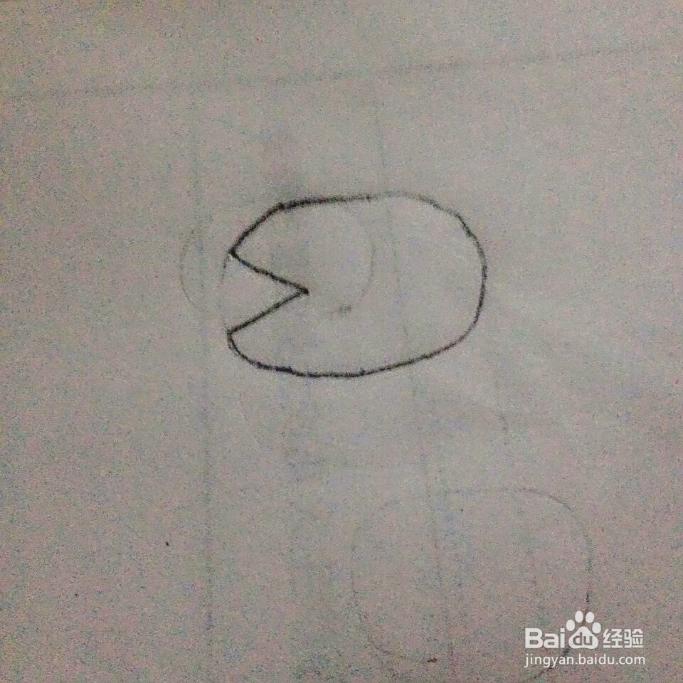 鱼儿的简笔画法