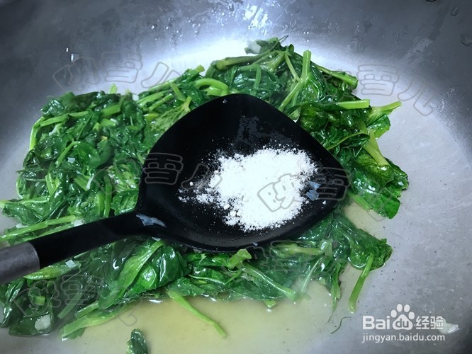 蒜蓉炒豆苗好吃做法