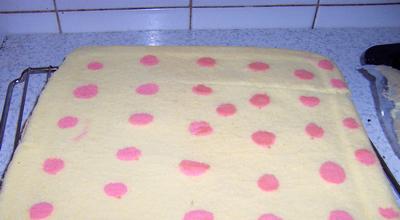 一步步做馋嘴的橙香波点蛋糕