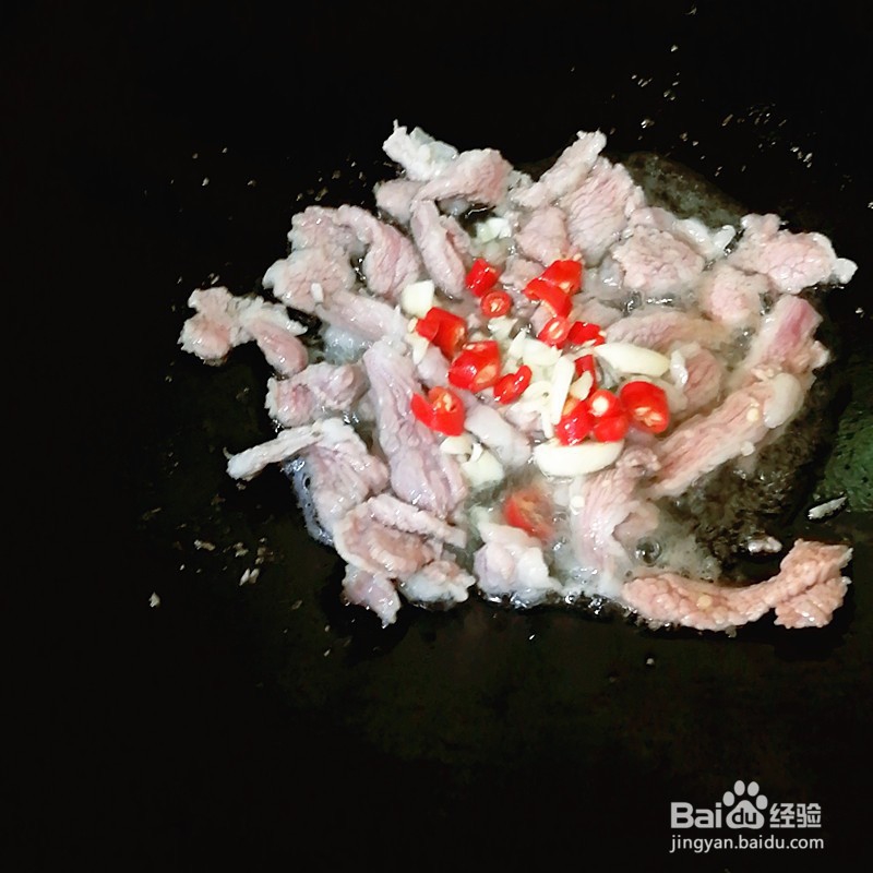 豆角炒肉的最简单的家常做法