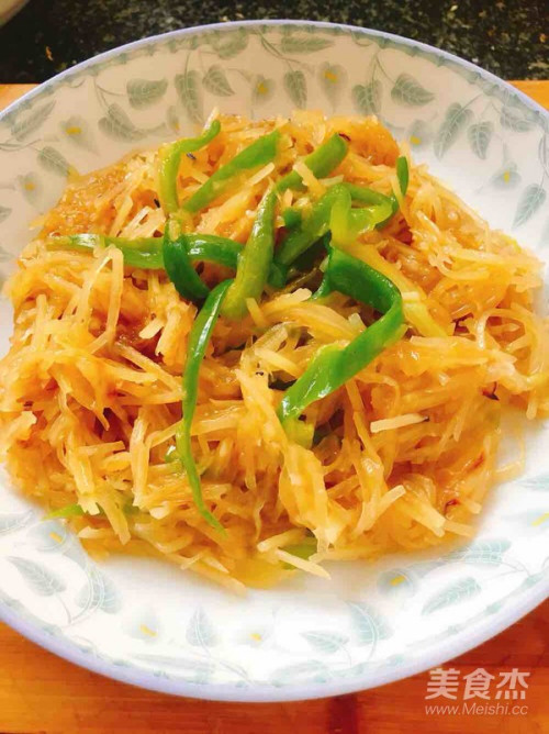 醋溜土豆丝的做法