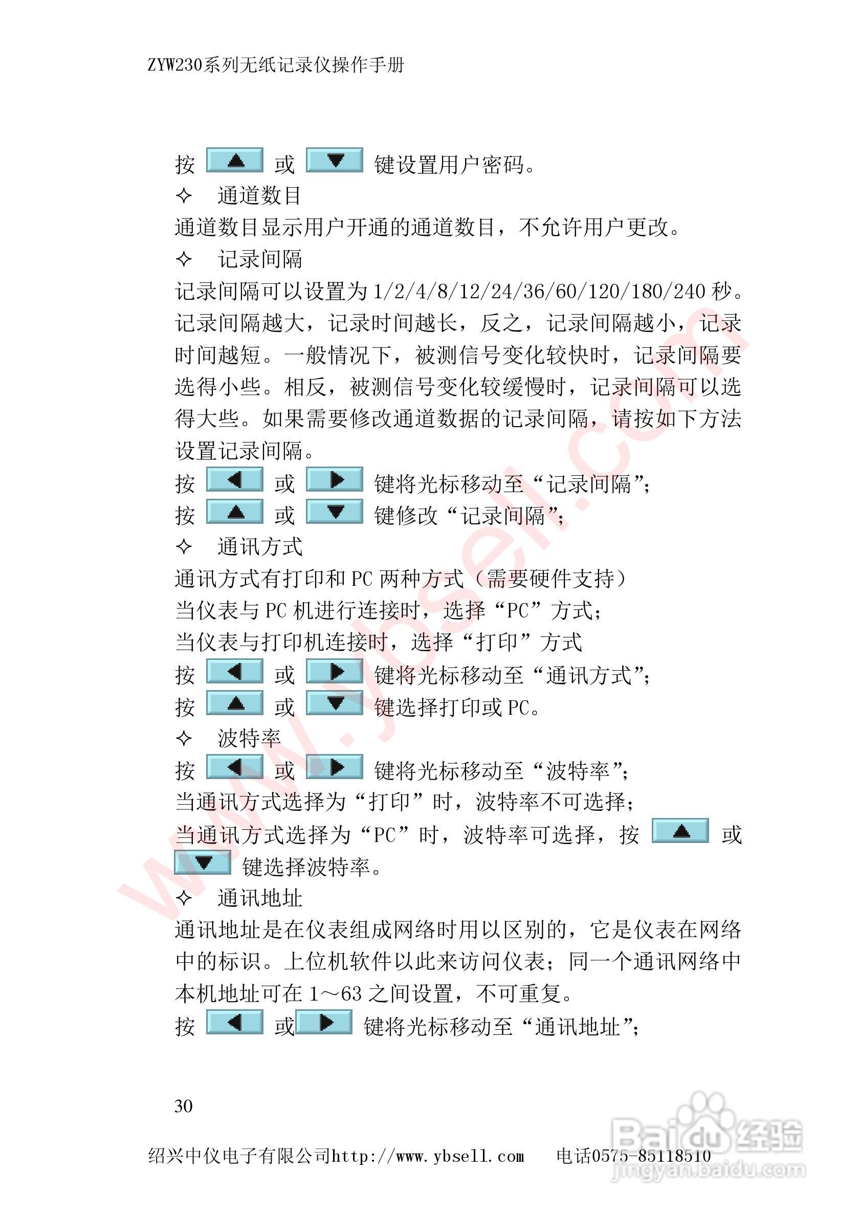 ZYW230无纸记录仪说明书:[3]