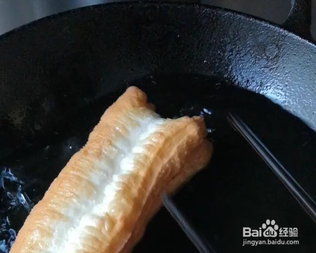 赞不绝口的安心油条