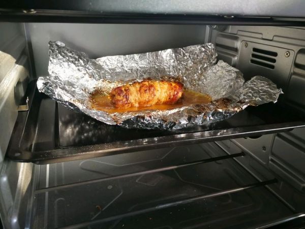 咖喱雪梨烤鸭腿