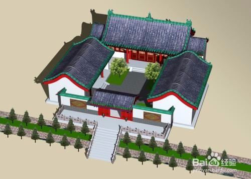 四合院别墅怎么做