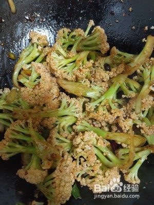 简单做豆豉有机花菜