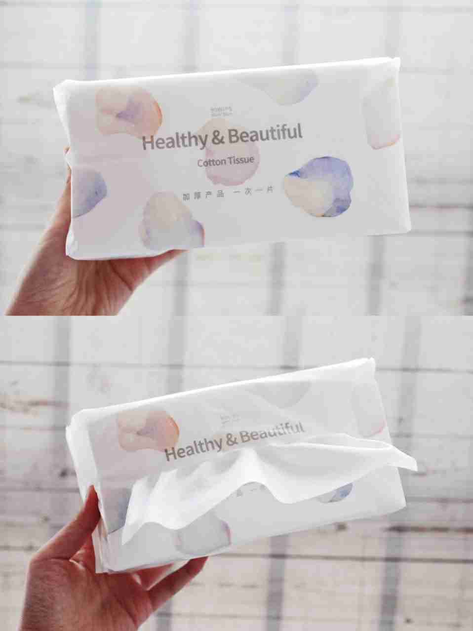 做一个精致的女孩子要从洗脸巾开始～