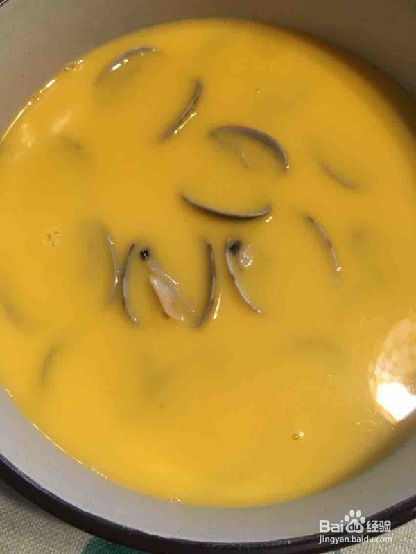 蛤蜊蒸蛋的做法