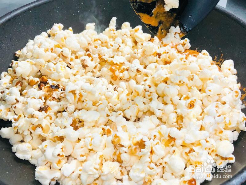 焦糖爆米花的做法