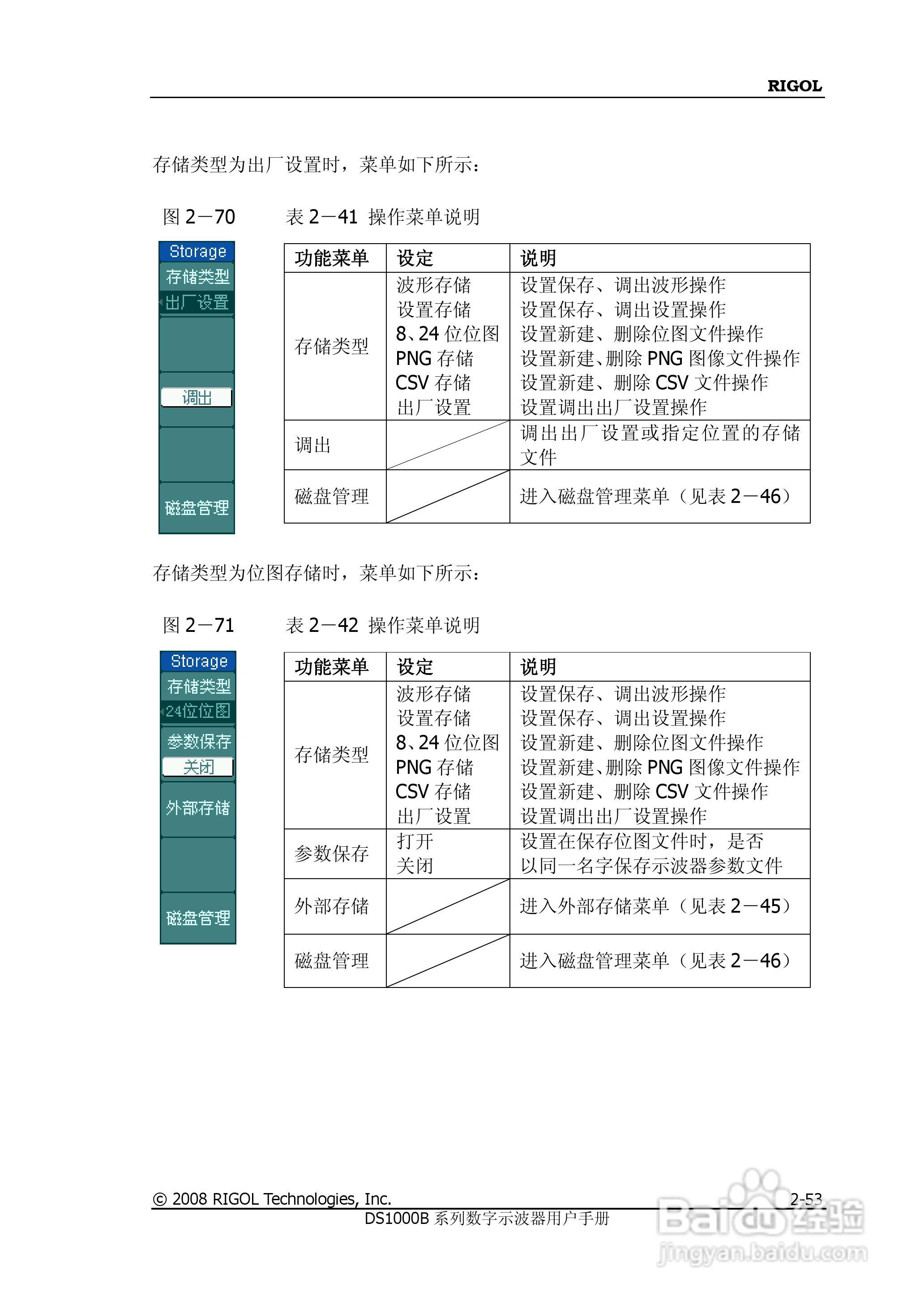 RIGOL数字示波器 DS1000B 用户手册:[9]