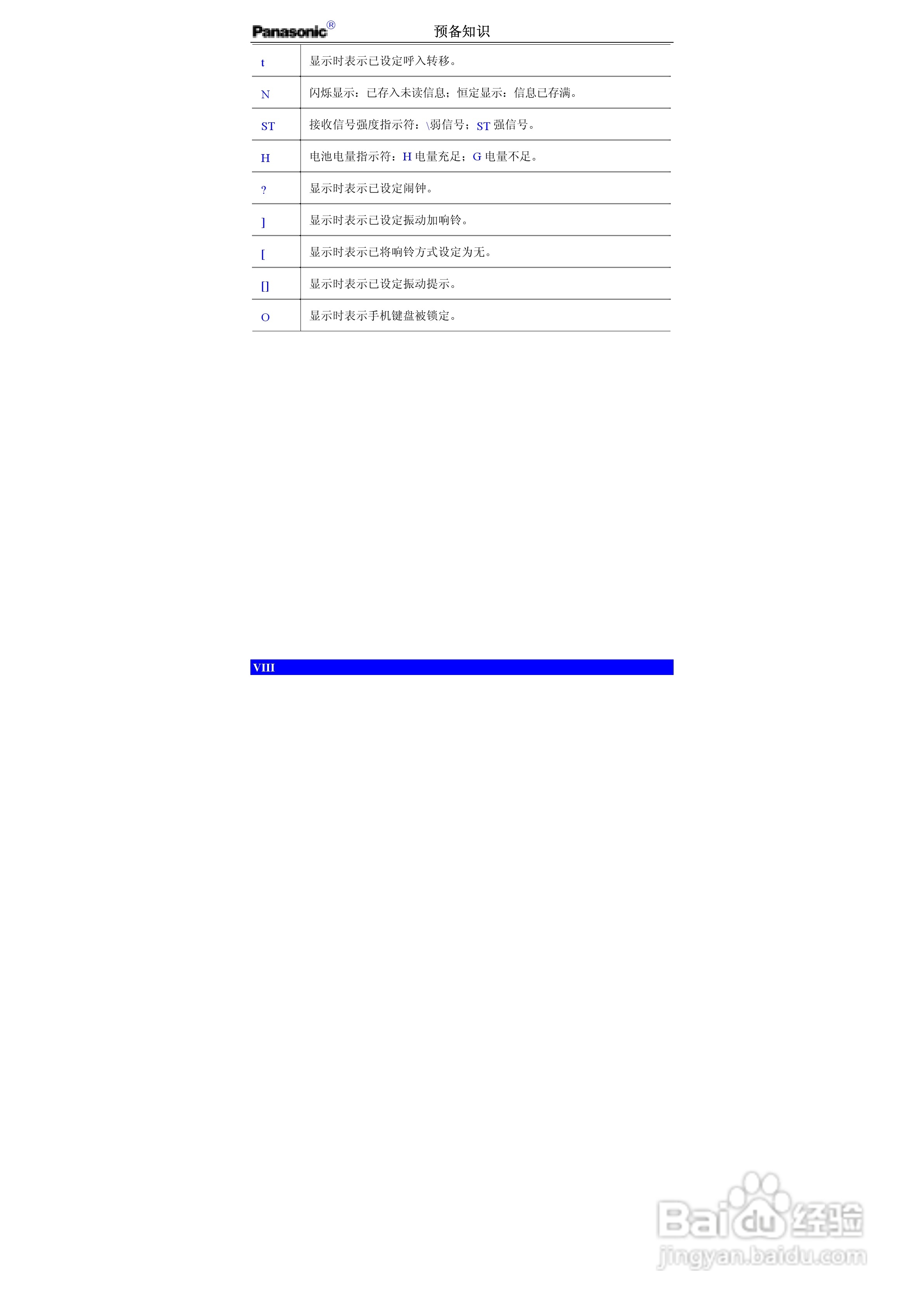 松下EB-G50手机使用说明书:[1]