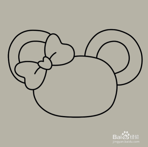 如何手工画老鼠的简笔画？