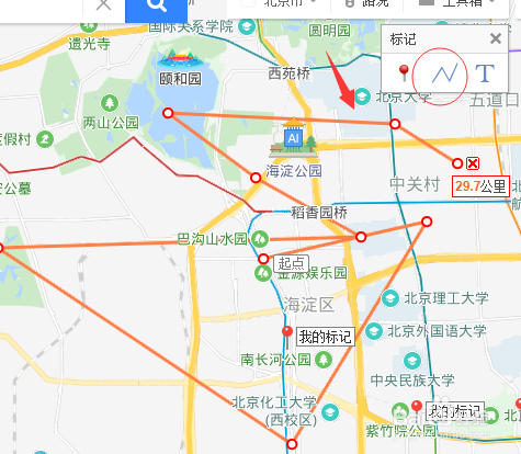 怎样在地图上标记多个地点