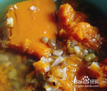 绿豆老南百合汤