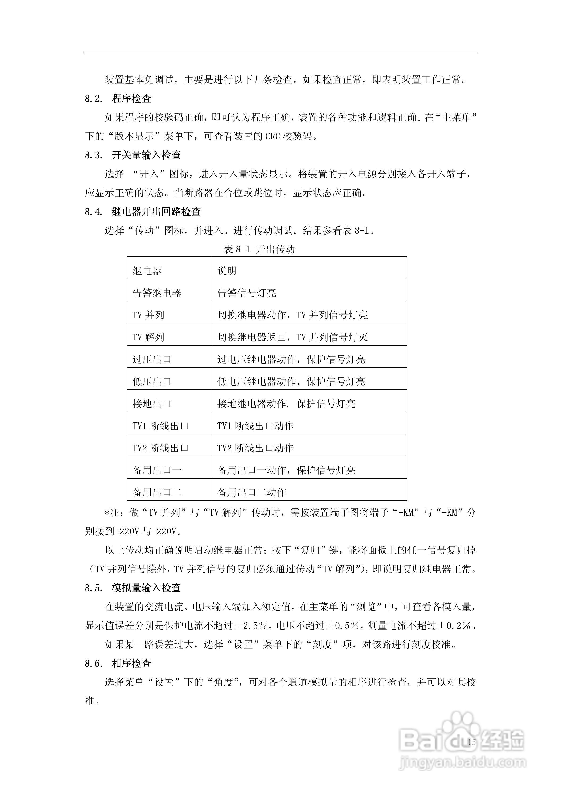 许继WYJ-821电压互感器监测装置技术及使用说明书:[2]