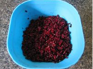 红曲米红薯粥的做法