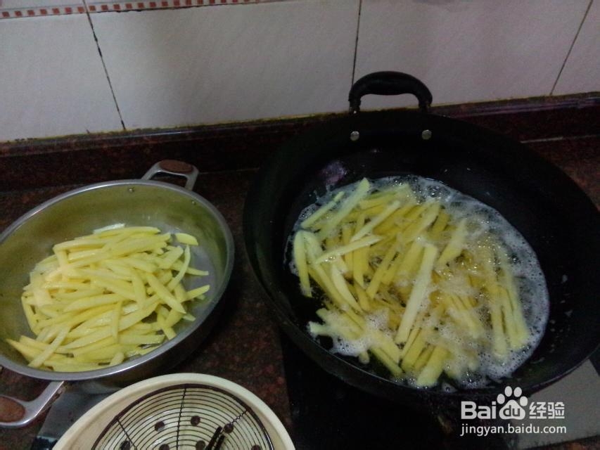 怎么自己做薯条