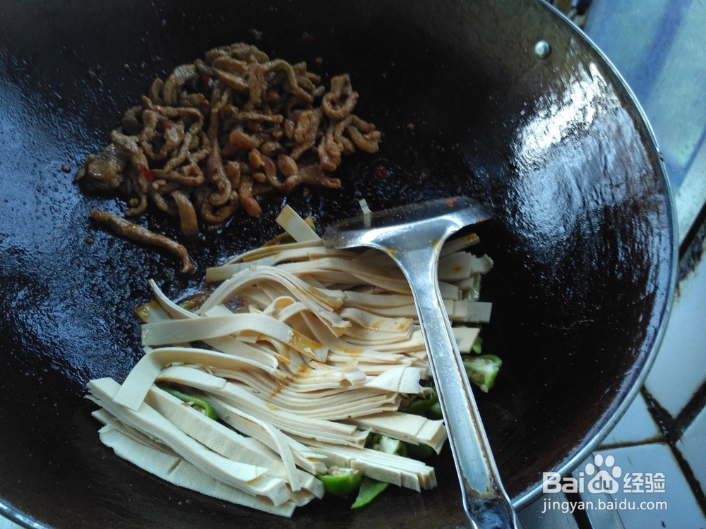 美味下饭菜——千张肉丝