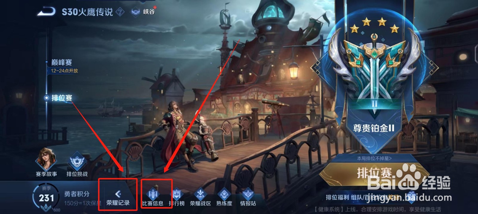 王者荣耀排位赛怎么查看S29赛季的胜率