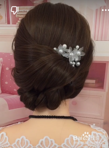 漂亮的酒会发型