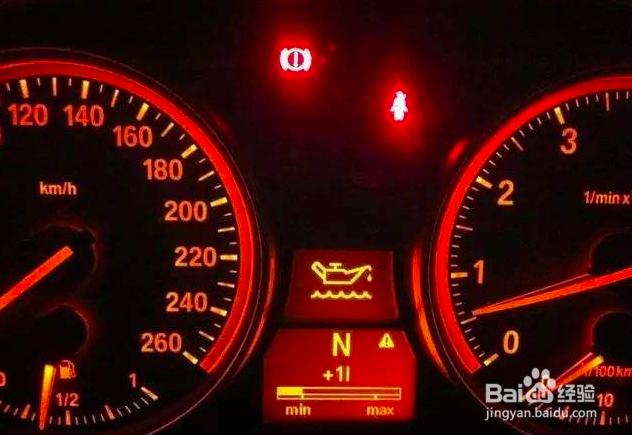 宝马x3机油油位怎么看