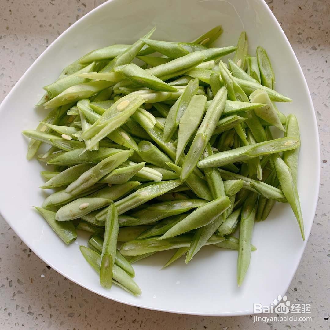 家常--炒四季豆