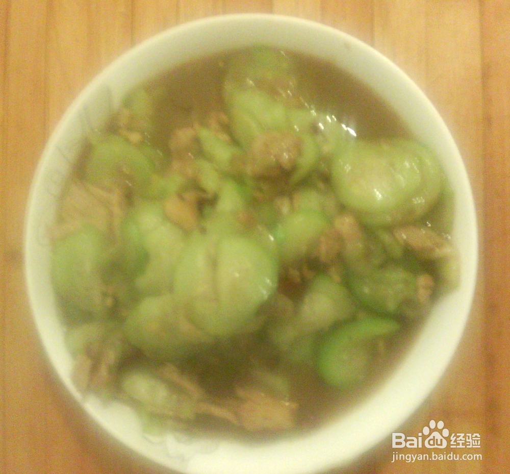 #美食#鸡肉片炒丝瓜