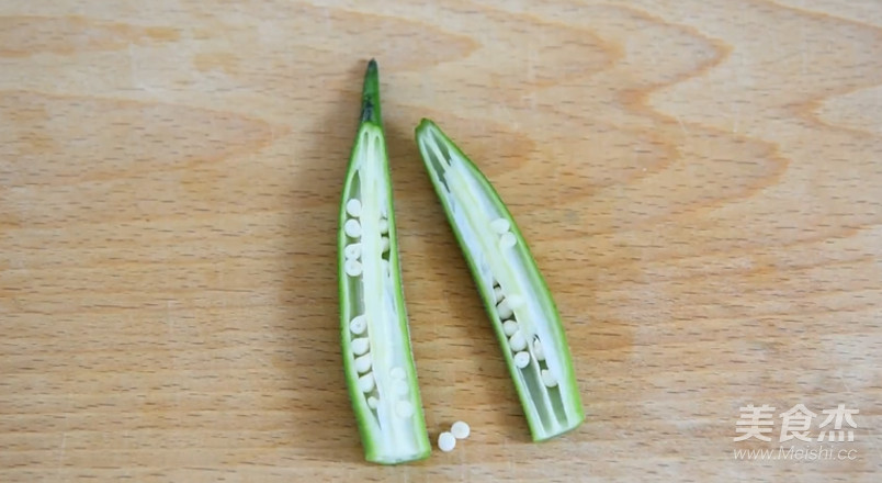 豆腐秋葵的完美结合