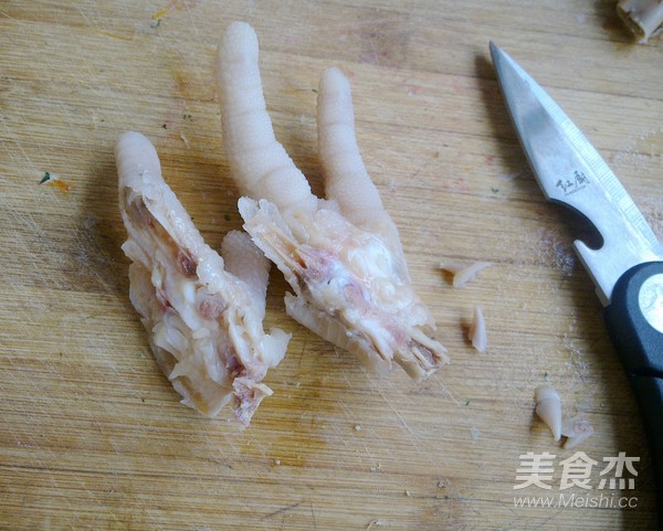 豆豉蒸凤爪的做法