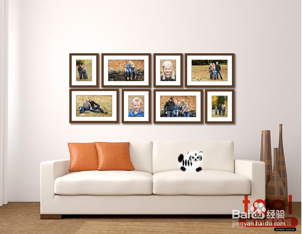 空间较小的客厅,摇身变成客厅博物馆