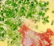 番茄鸡蛋饼的做法