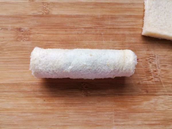 燕麦紫薯吐司卷