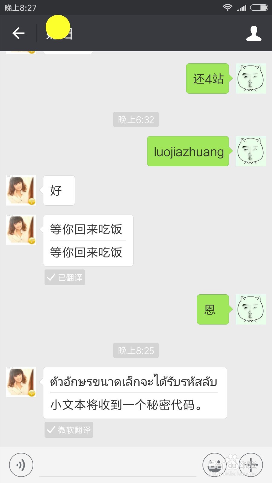 微信密文翻译怎么弄？